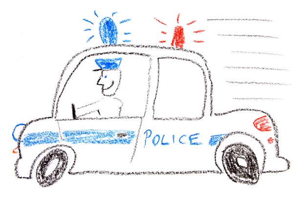 police-car-drawing